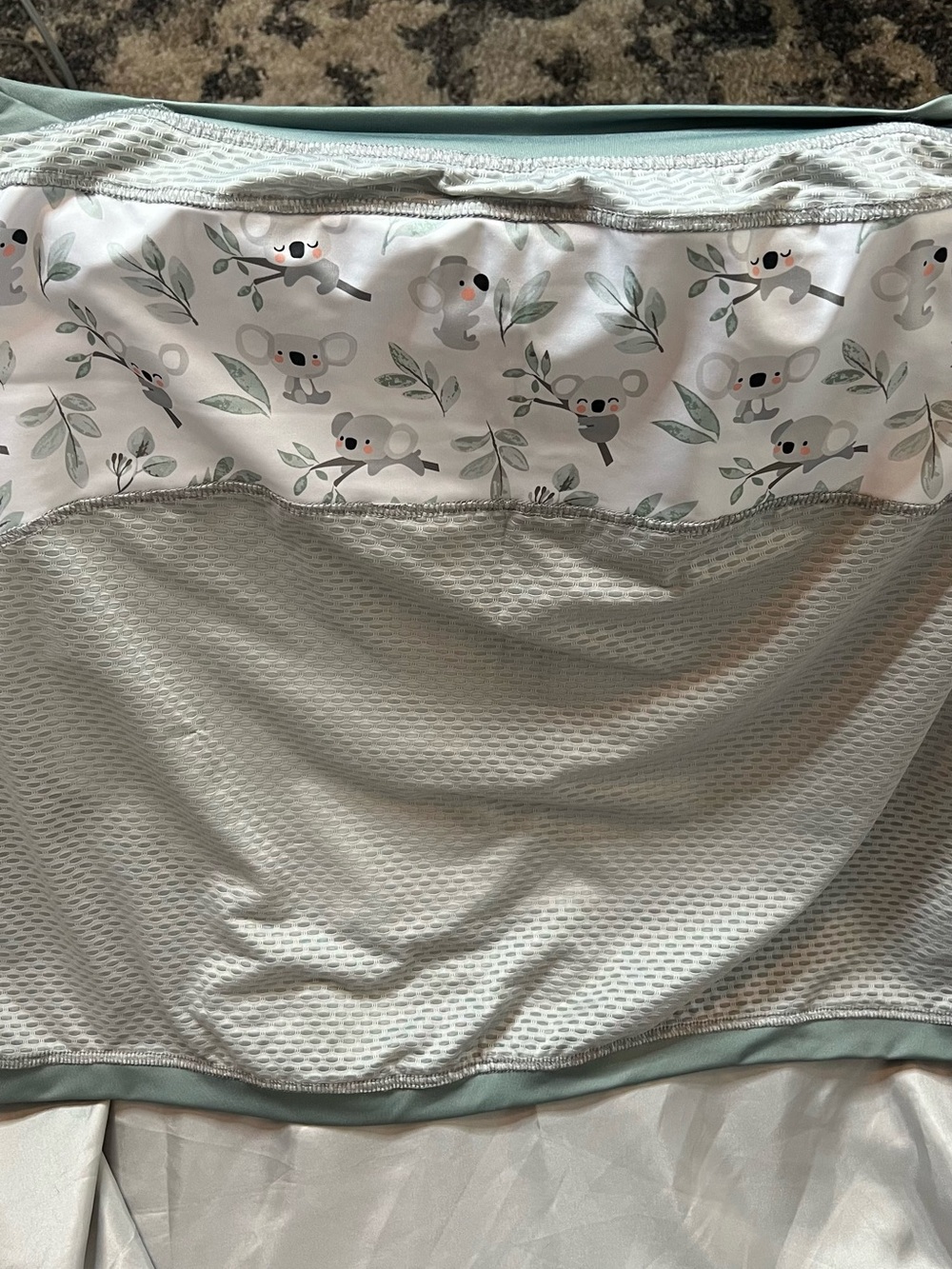 Boppy 4 & More Multi-Use Cover - Koala Print with Breathable Mesh & UPF 50+